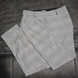 Express Columnist Ankle Mid rise pants